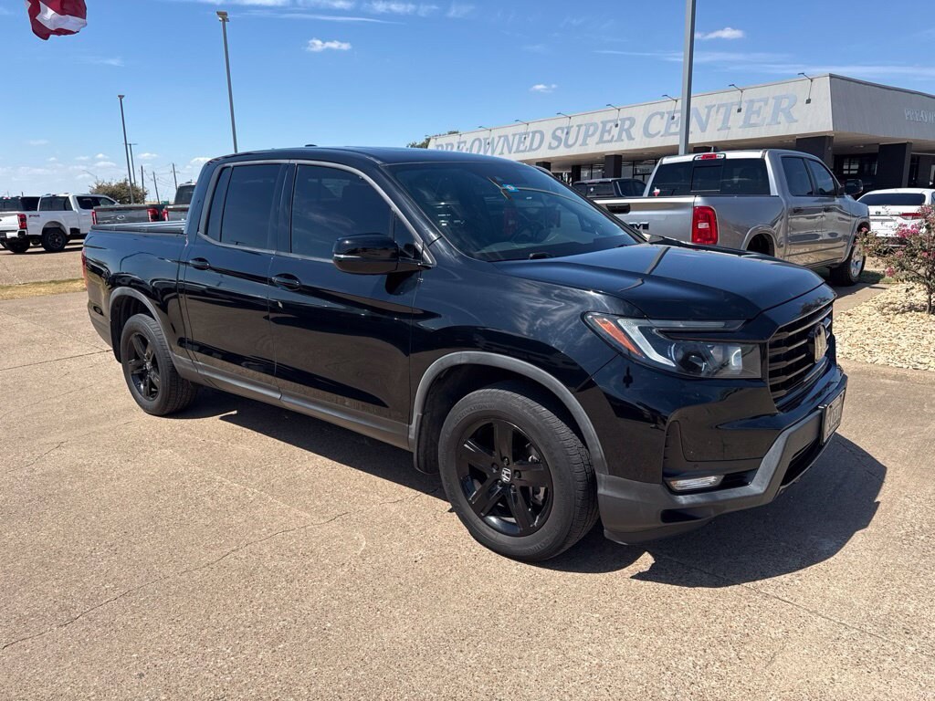 Certified 2022 Honda Ridgeline Black Edition Truck