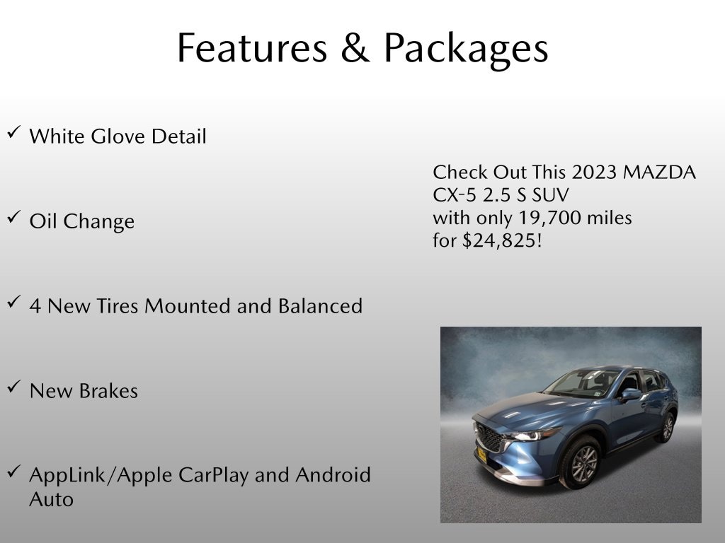 Certified 2023 Mazda CX-5 2.5 S SUV