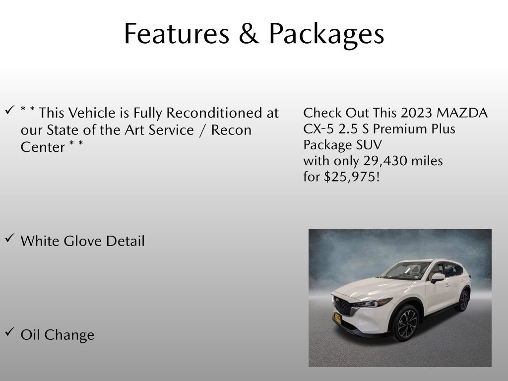 Certified 2023 Mazda CX-5 2.5 S Premium Plus Package SUV