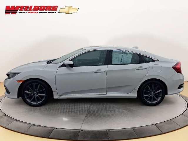 Used 2020 Honda Civic EX-L with VIN 19XFC1F79LE006340 for sale in Glencoe, Minnesota