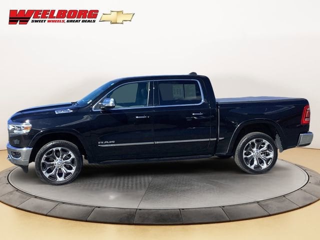 Used 2022 RAM Ram 1500 Pickup Limited with VIN 1C6SRFHT4NN474633 for sale in Glencoe, Minnesota