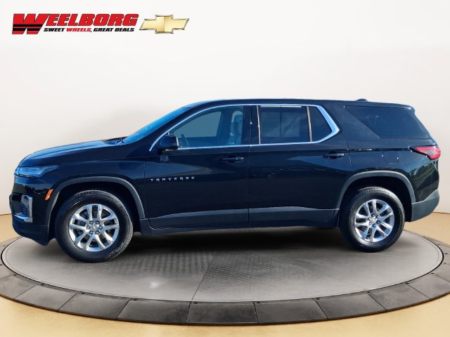 Used 2022 Chevrolet Traverse LS with VIN 1GNEVFKW9NJ165369 for sale in Glencoe, Minnesota