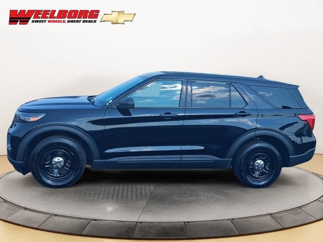 Used 2022 Ford Explorer Utility Police Interceptor with VIN 1FM5K8ABXNGA27960 for sale in Glencoe, MN