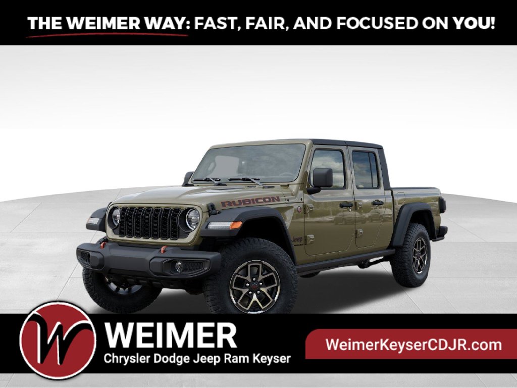 New 2026 Jeep Gladiator Rubicon Pickup
