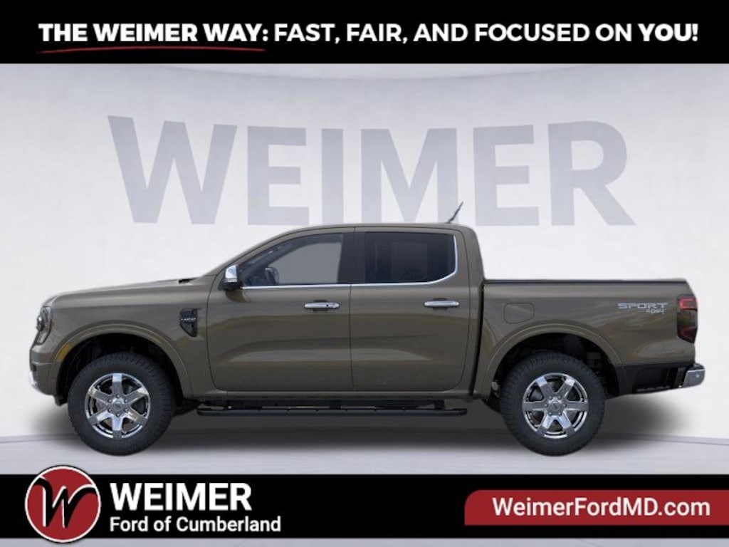 New 2025 Ford Ranger Lariat Truck SuperCrew