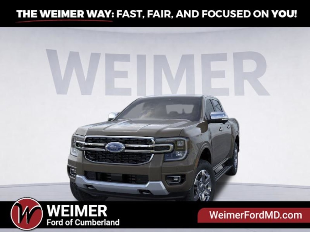 New 2025 Ford Ranger Lariat Truck SuperCrew