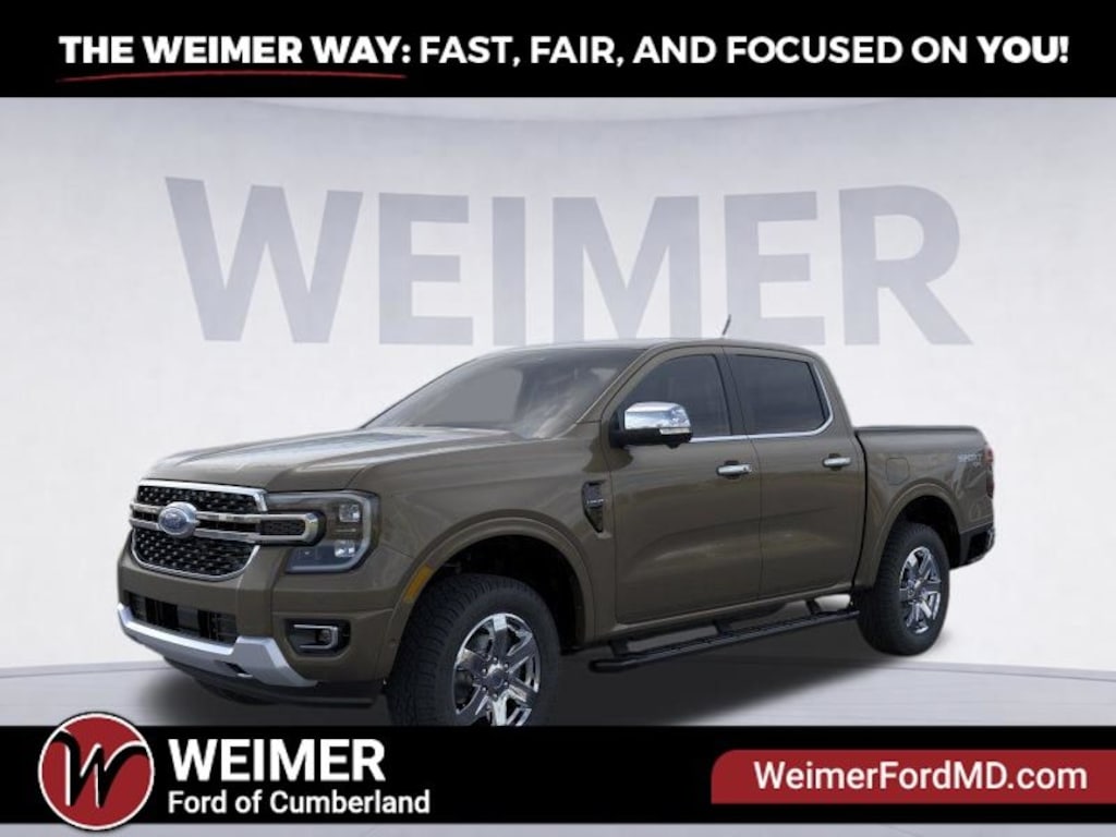 New 2025 Ford Ranger Lariat Truck SuperCrew