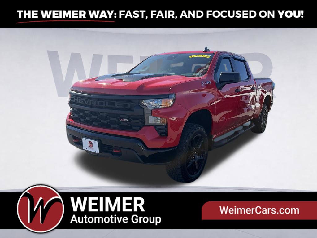 Used 2025 Chevrolet Silverado 1500 Custom Trail Boss Truck Crew Cab