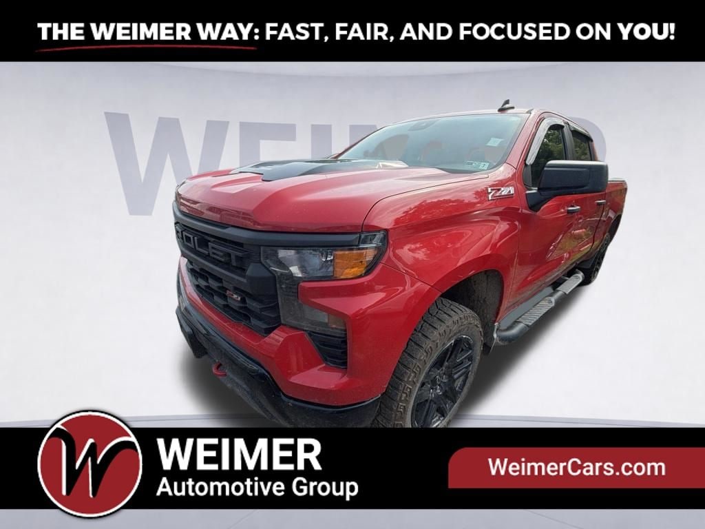 Used 2025 Chevrolet Silverado 1500 Custom Trail Boss Truck Crew Cab