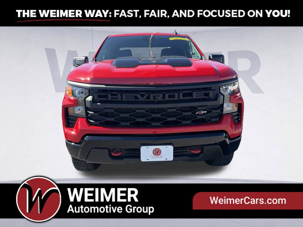 Used 2025 Chevrolet Silverado 1500 Custom Trail Boss Truck Crew Cab