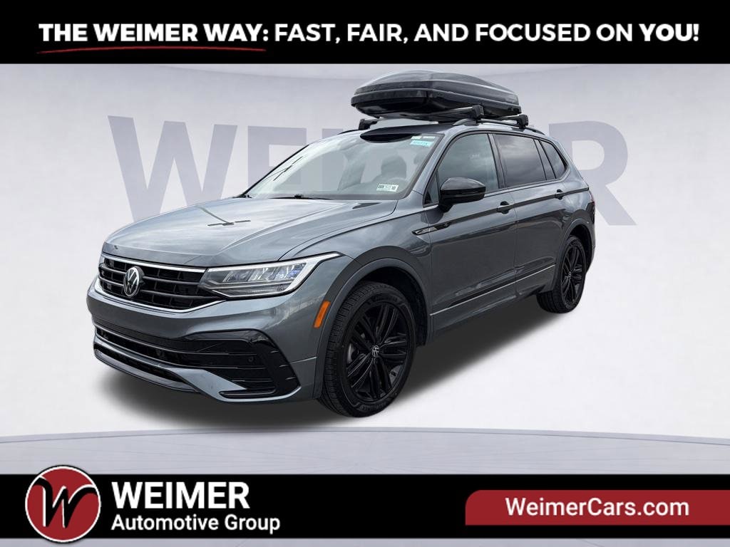Used 2022 Volkswagen Tiguan 2.0T SE R-Line Black SUV
