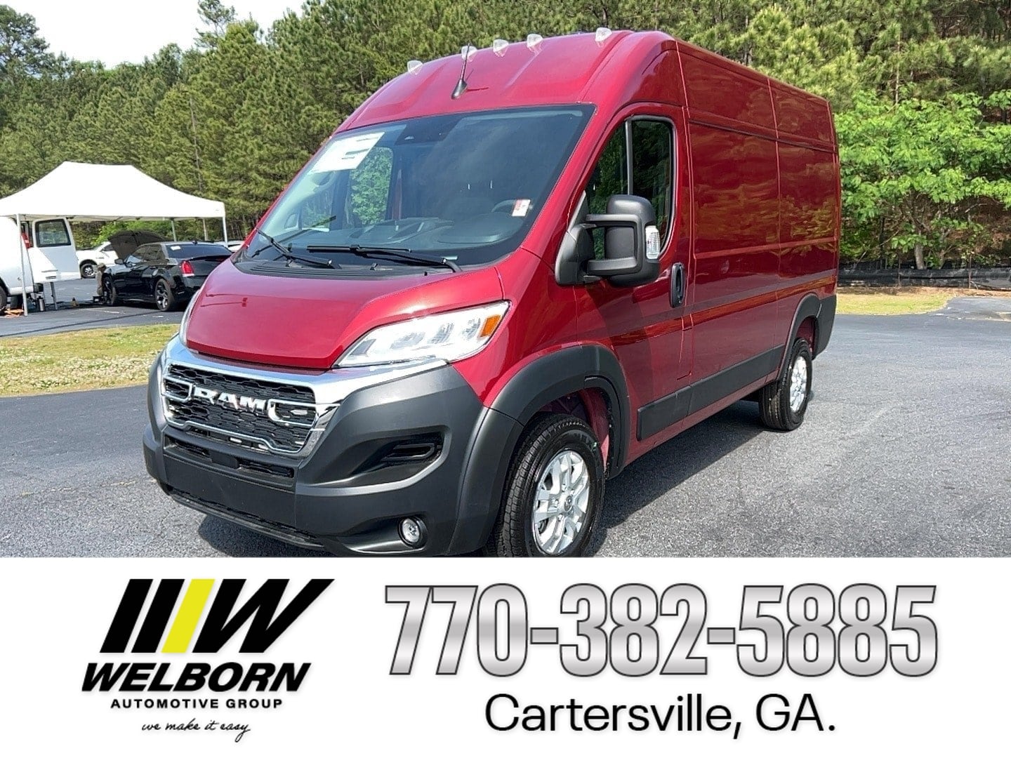 2026 RAM ProMaster Cargo Van SLT