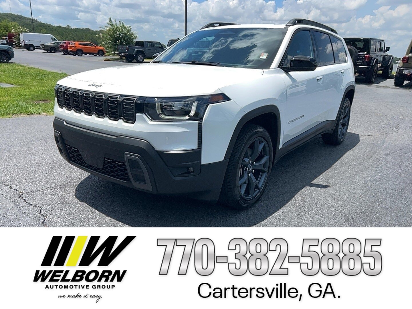 New Jeep Cherokee in Cartersville | Welborn CDJR