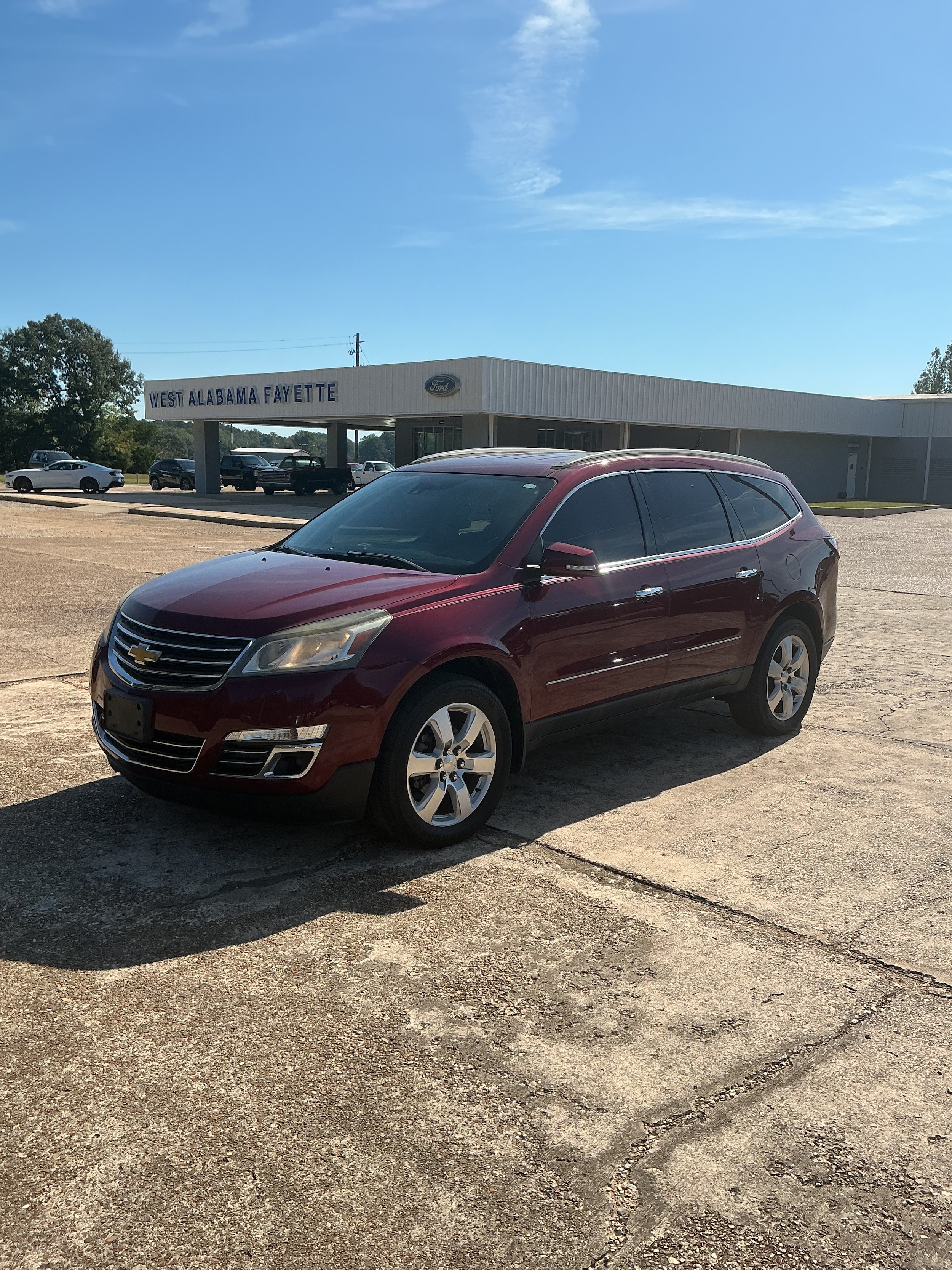 Used 2016 Chevrolet Traverse LTZ with VIN 1GNKRJKD5GJ171875 for sale in Fayette, AL