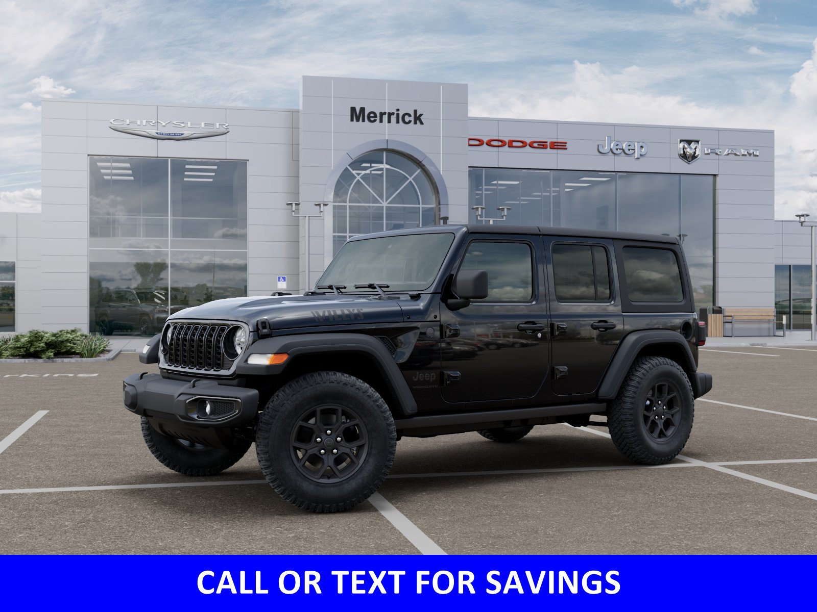 New 2026 Jeep Wrangler 4-DOOR WILLYS Sport Utility