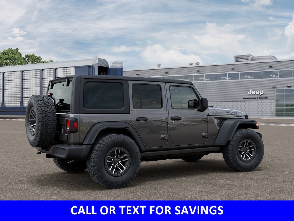 New 2026 Jeep Wrangler 4-DOOR WILLYS Sport Utility