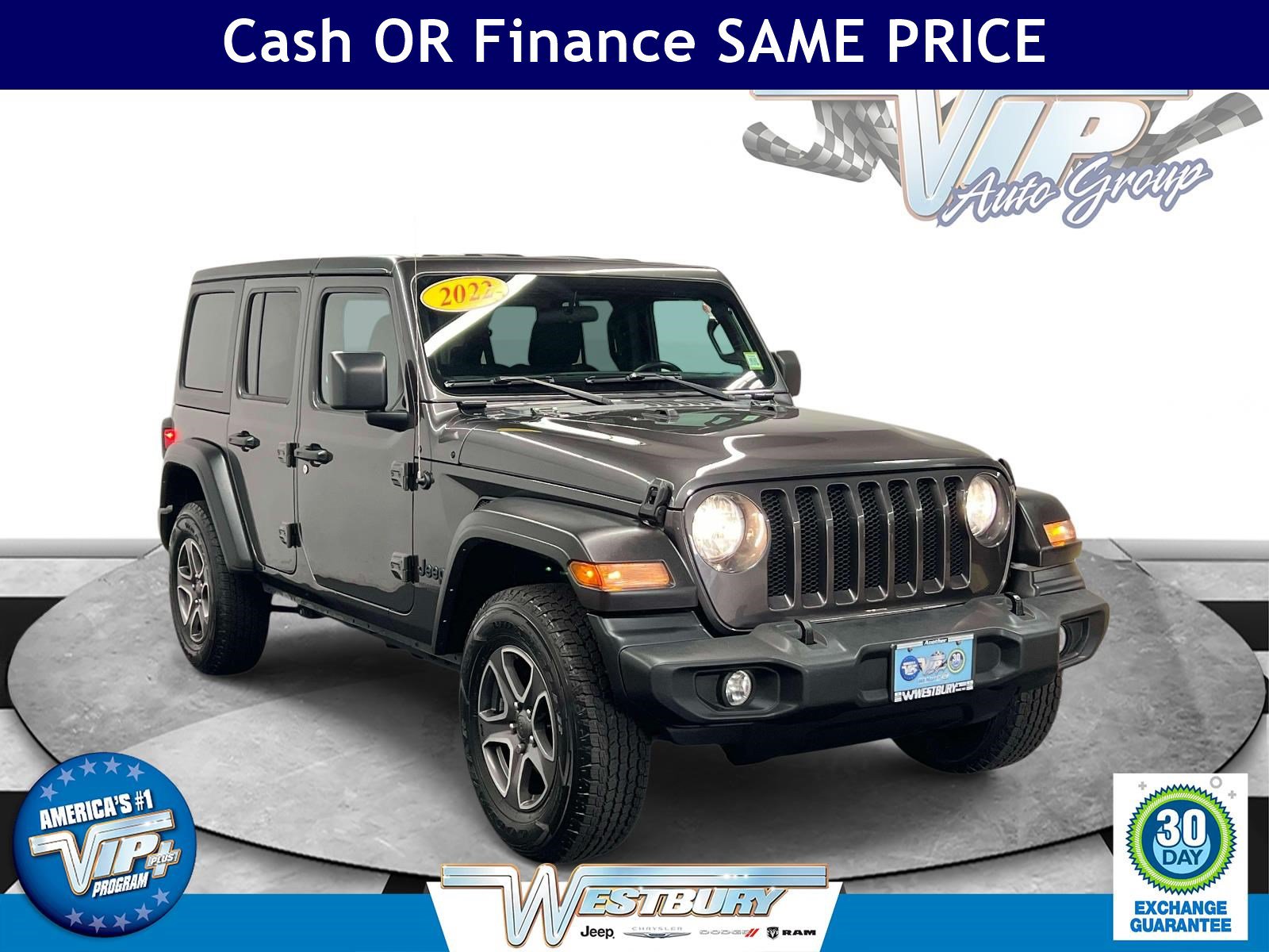 Used 2022 Jeep Wrangler Unlimited Sport S Unlimited Sport S 4x4