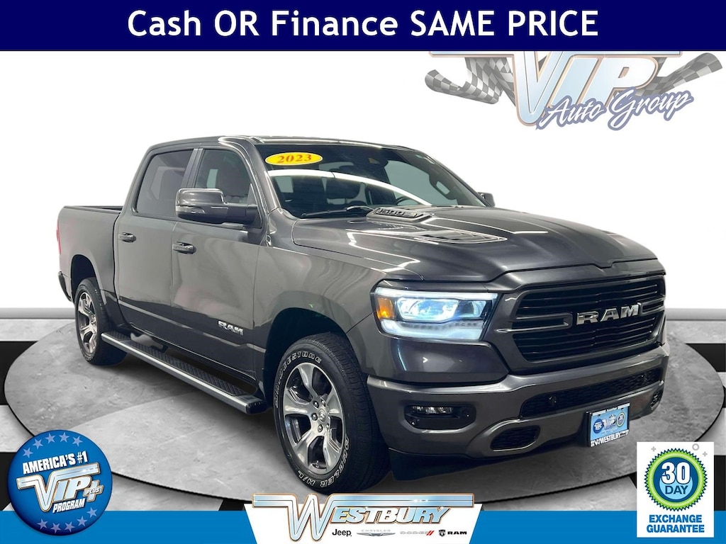 Certified 2023 Ram 1500 Laramie Laramie 4x4 Crew Cab 57 Box