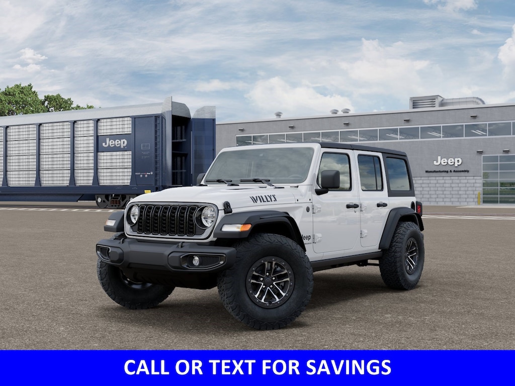 New 2026 Jeep Wrangler 4-DOOR WILLYS Sport Utility