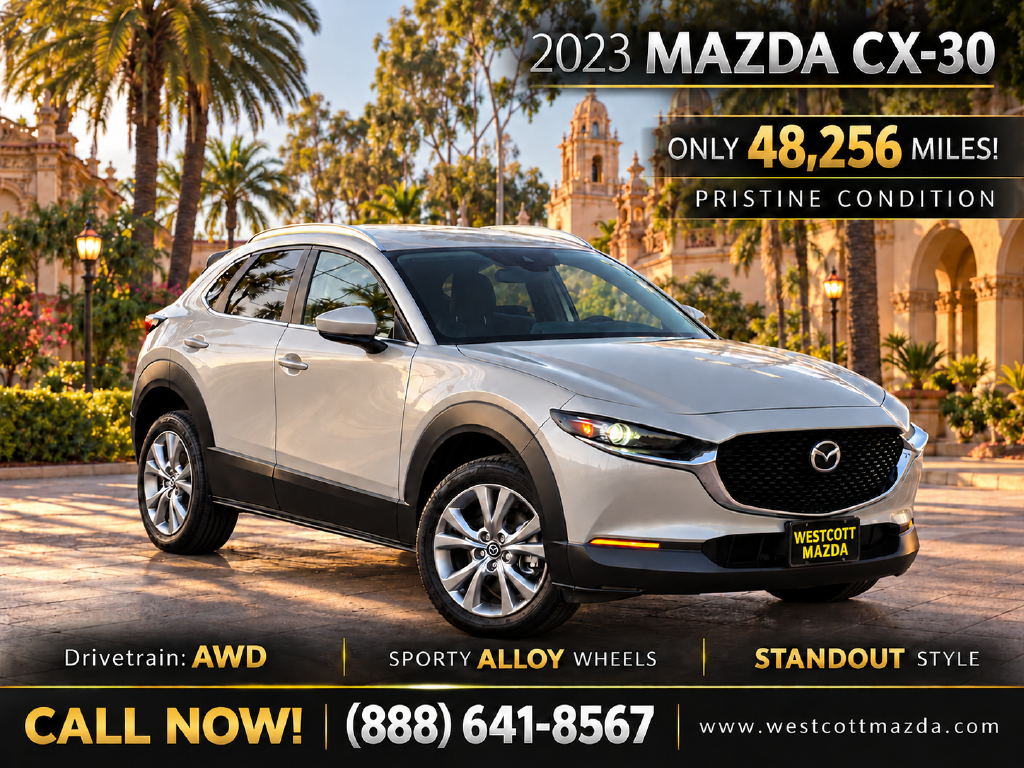Certified 2023 Mazda CX-30 2.5 S Preferred Package SUV