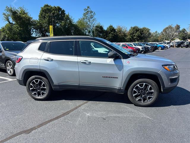 Certified 2019 Jeep Compass Trailhawk with VIN 3C4NJDDB3KT627836 for sale in Westerly, RI