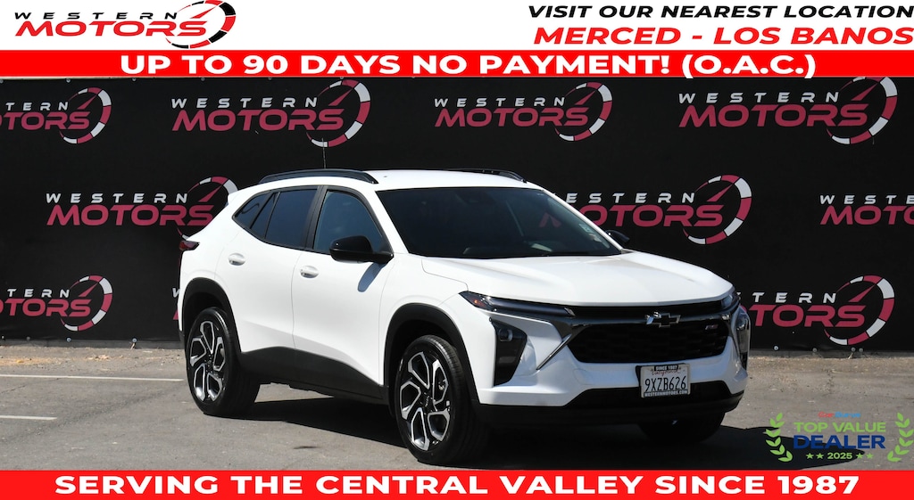 Used 2025 Chevrolet Trax 2RS SUV