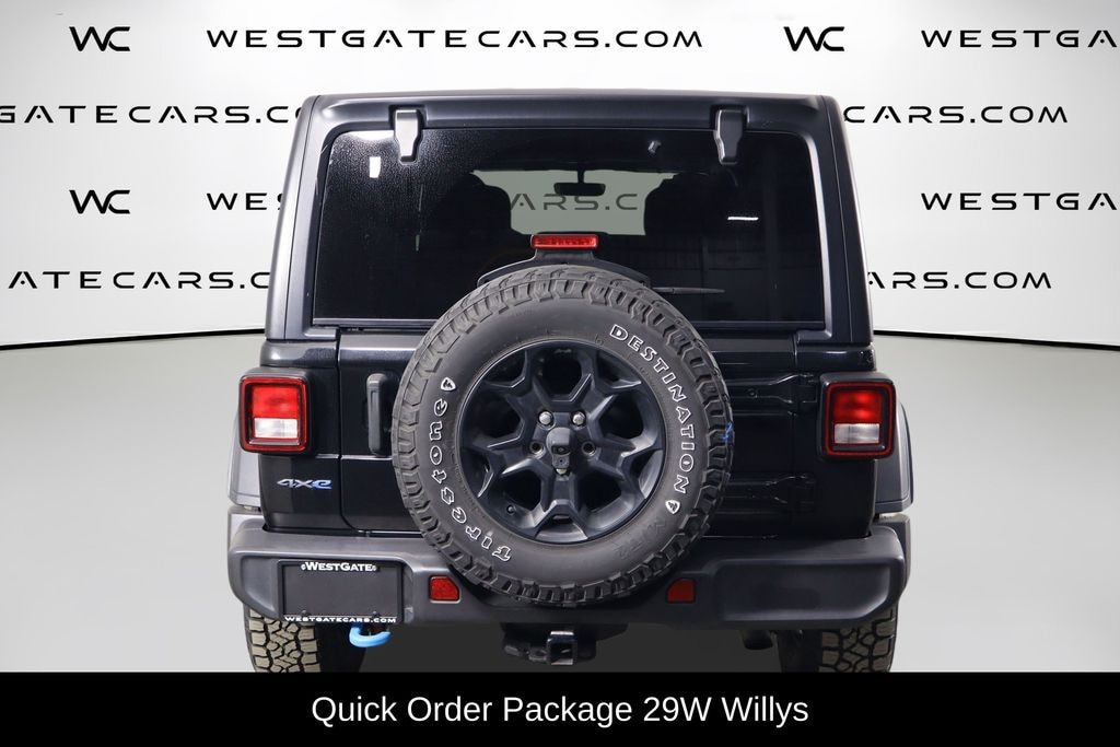 Used 2023 Jeep Wrangler Willys 4xe SUV