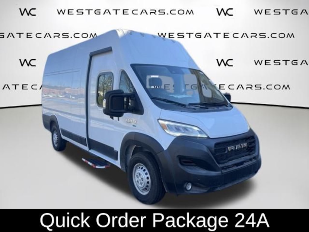 New 2024 Ram ProMaster PROMASTER EV SUPER HIGH ROOF 159â WB EXT Cargo Van