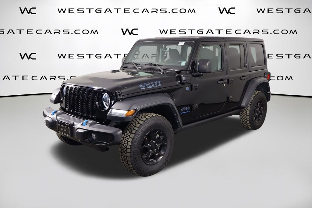 Used 2023 Jeep Wrangler Willys 4xe SUV