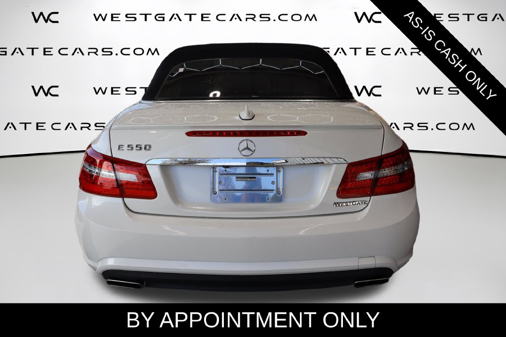 Used 2011 Mercedes-Benz E-Class E 550 Convertible