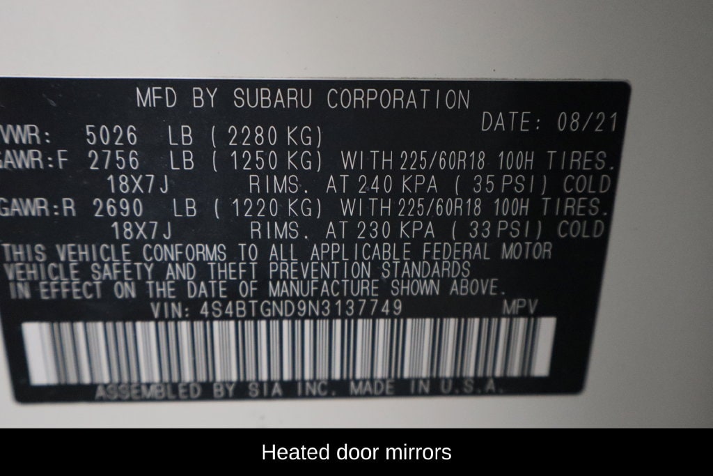 2022 Subaru Outback Limited - Photo 24