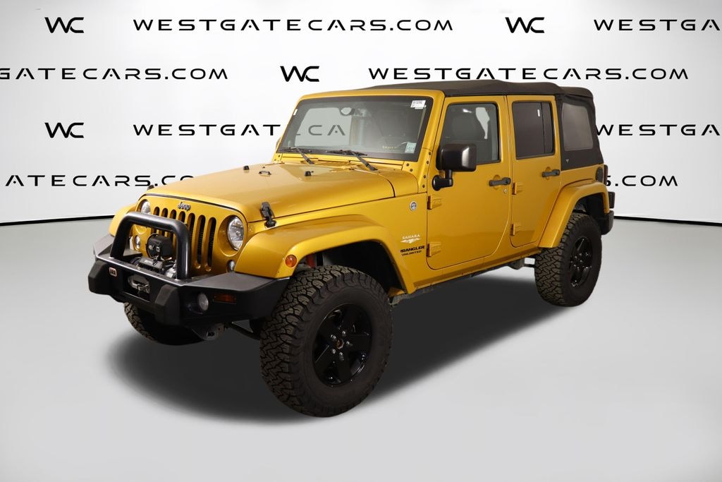 Used 2014 Jeep Wrangler Unlimited Sahara SUV