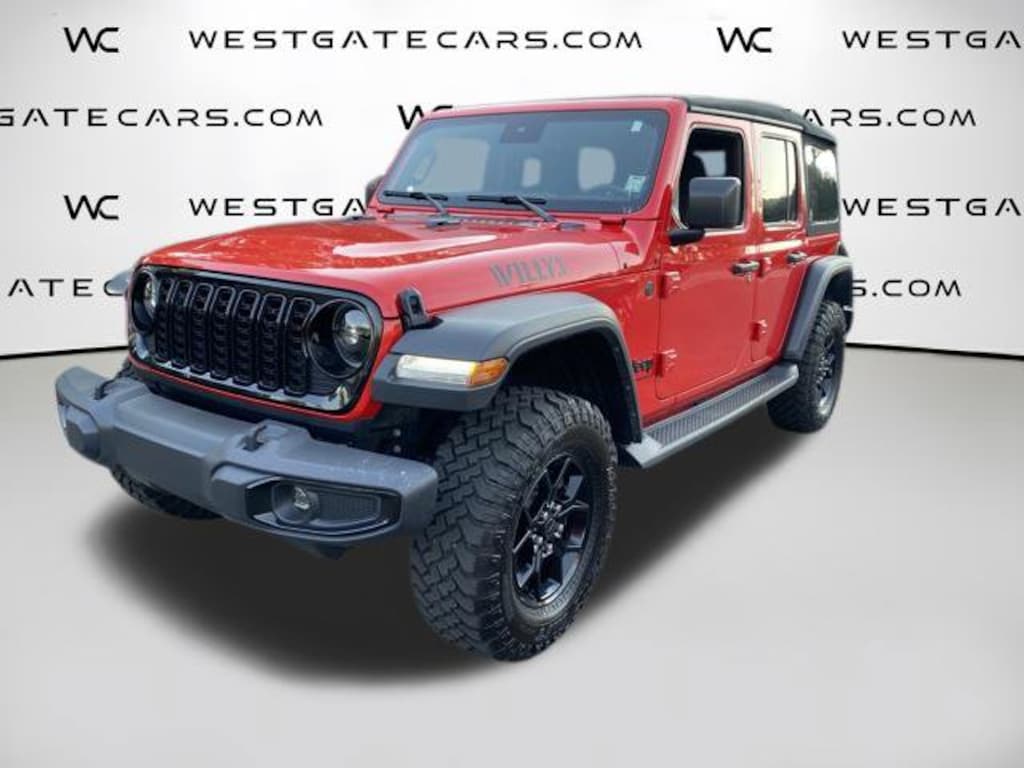 Used 2024 Jeep Wrangler Willys SUV