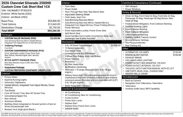 2026 Chevrolet Silverado 2500 HD Custom - Photo 15