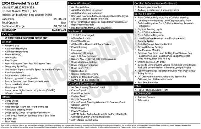 2024 Chevrolet Trax LT - Photo 15