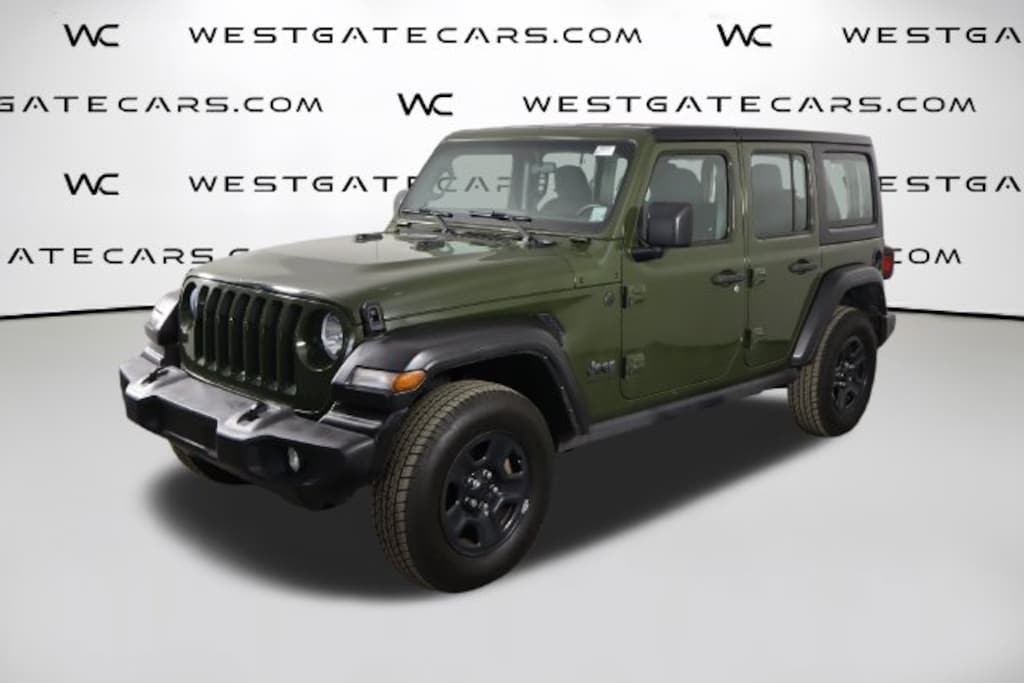 Used 2023 Jeep Wrangler 4-DOOR SPORT 4X4 SUV