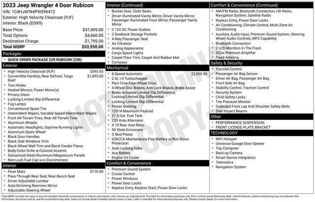 2023 Jeep Wrangler 4-Door Rubicon - Photo 15