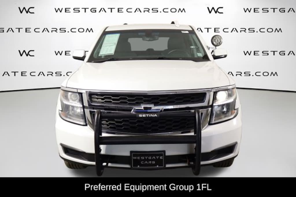 Used 2018 Chevrolet Tahoe Police SUV