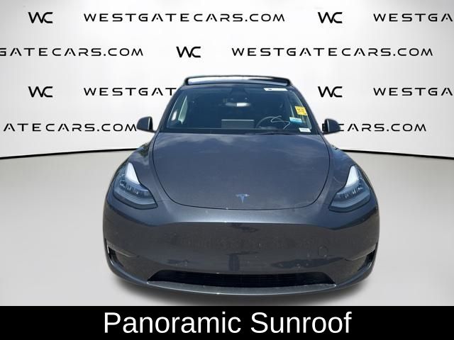 Used 2021 Tesla Model Y Long Range with VIN 5YJYGDEE2MF232259 for sale in Wake Forest, NC
