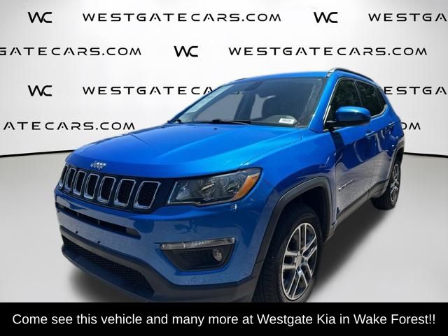 Used 2018 Jeep Compass Latitude with VIN 3C4NJDBB6JT116087 for sale in Wake Forest, NC