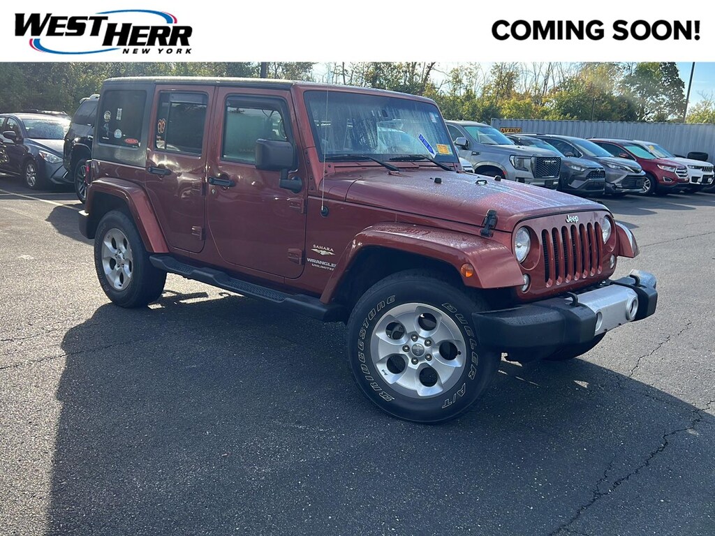 Used 2014 Jeep Wrangler Unlimited Sahara SUV