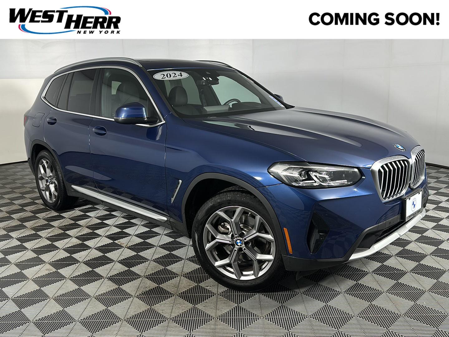 Certified 2024 BMW X3 xDrive30i Sports Activity Vehicle