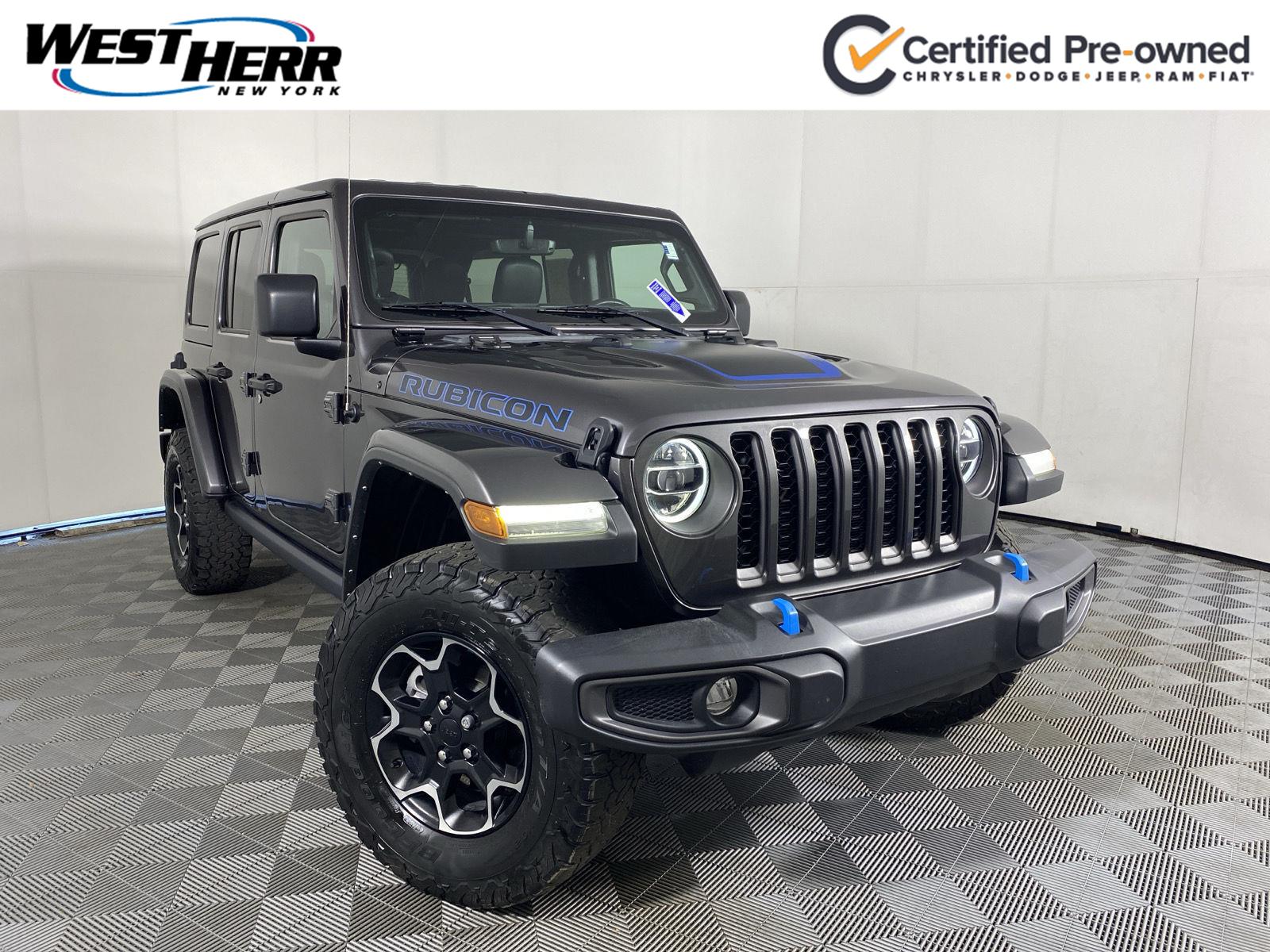 Certified 2022 Jeep Wrangler 4xe Unlimited Rubicon SUV