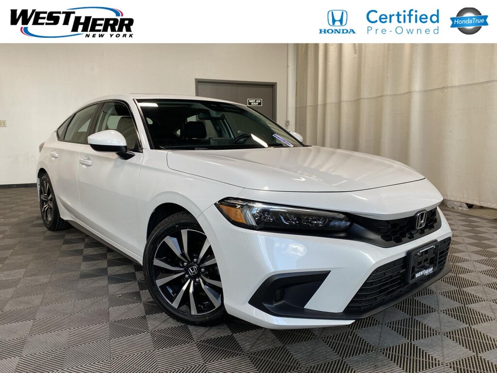 Certified 2024 Honda Civic EX-L Hatchback