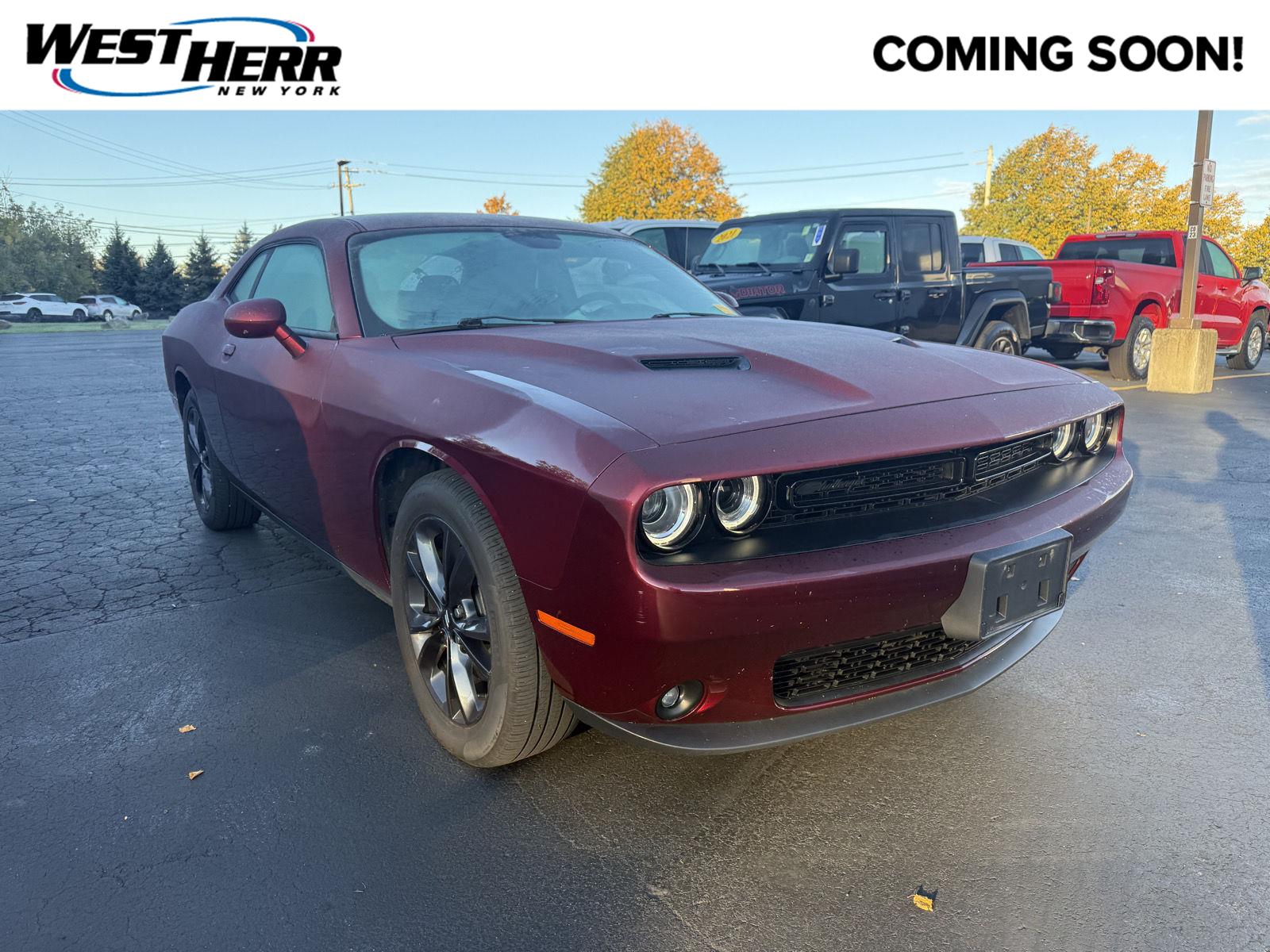 Used 2020 Dodge Challenger SXT Coupe