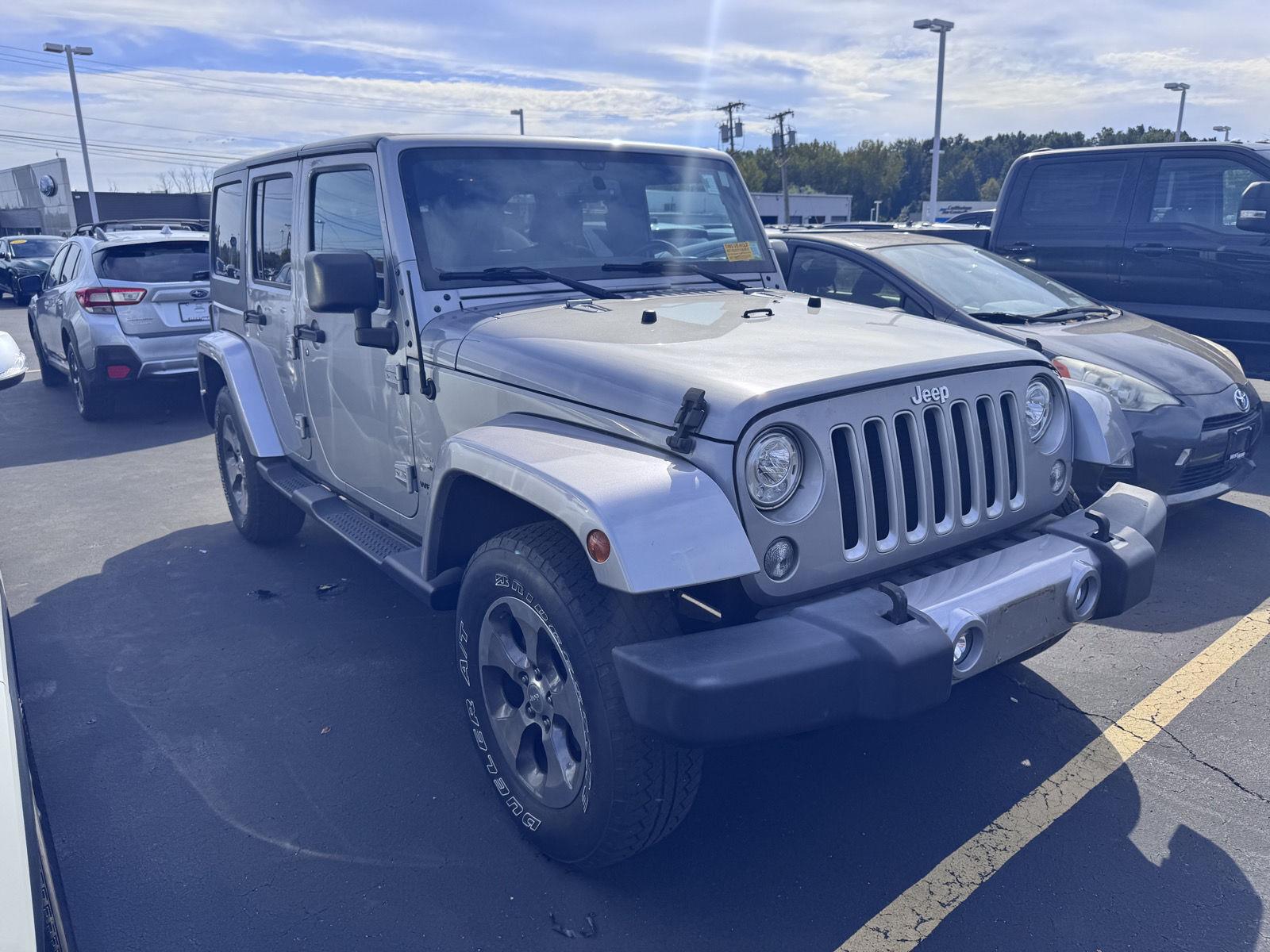 Used 2017 Jeep Wrangler Unlimited Sahara SUV