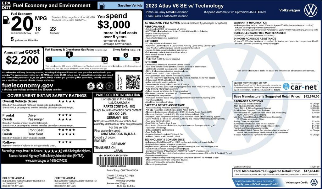 Certified 2026 Volkswagen Tiguan SE SUV