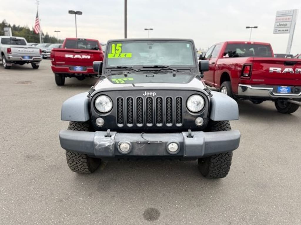 Used 2015 Jeep Wrangler Unlimited Sport SUV
