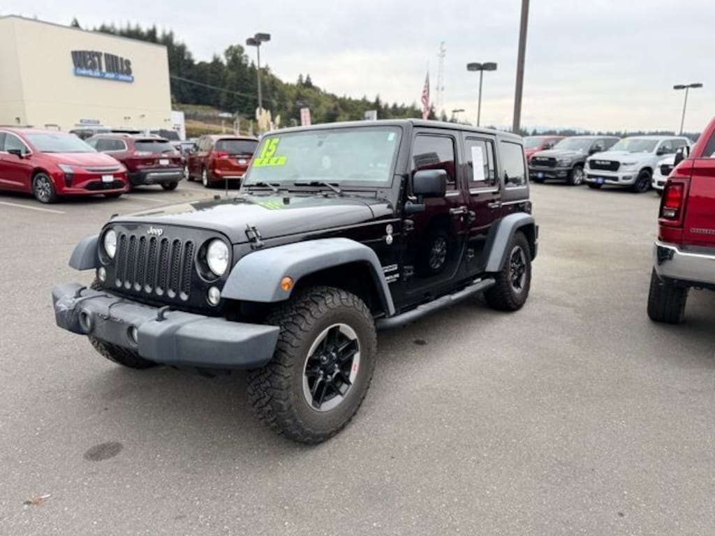 Used 2015 Jeep Wrangler Unlimited Sport SUV