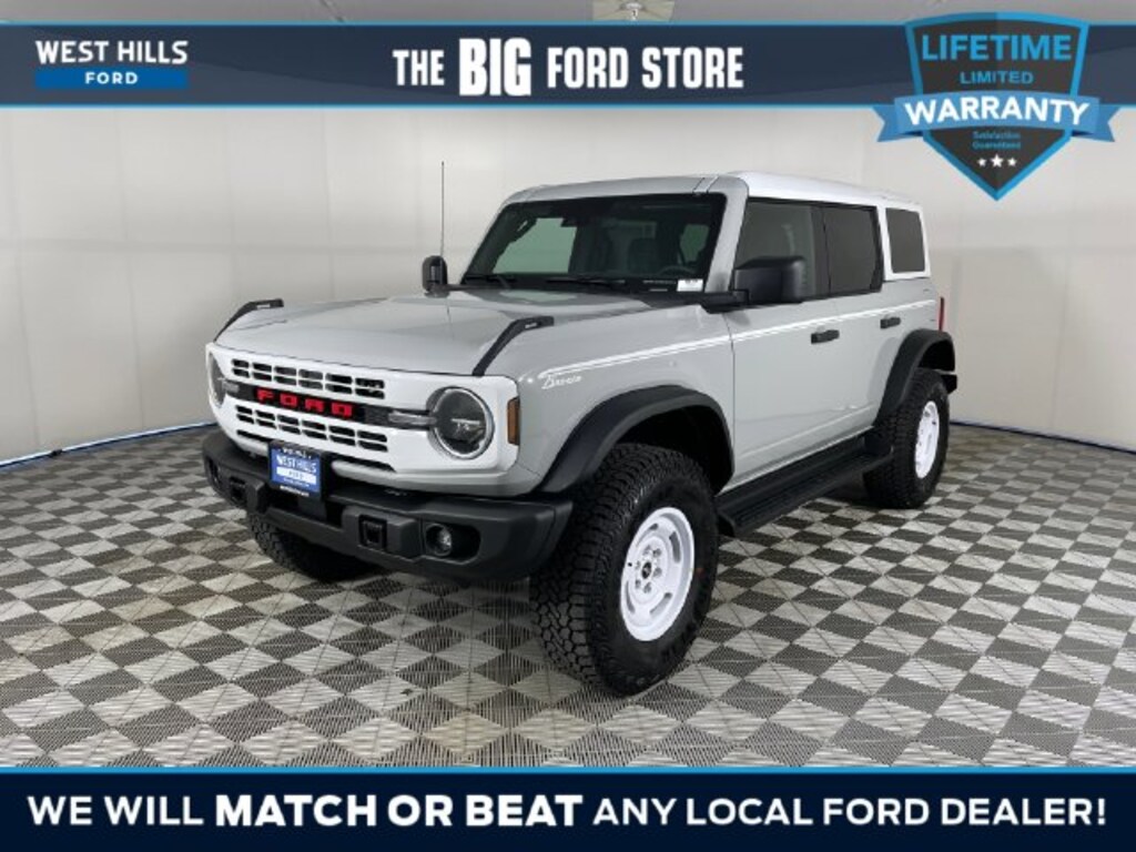 New 2026 Ford Bronco Heritage Edition SUV